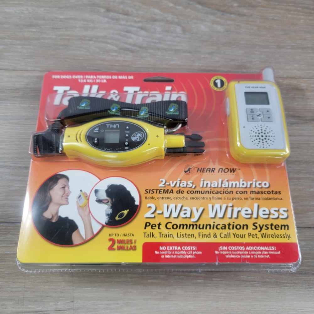 Hear Now‎ Talk & Train 2-Way Wireless Pet Communication System